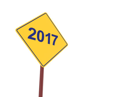New year - 3D Rendering image