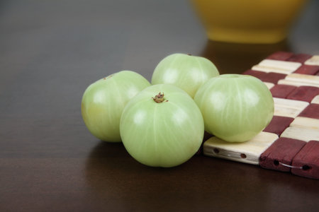 Indian gooseberry - Amla - Nature Fruitの写真素材