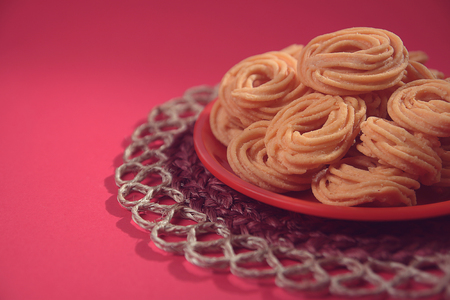 Indian Recipe Murukkuの写真素材