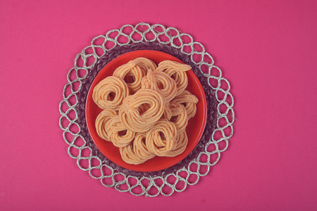 Indian Recipe Murukkuの写真素材