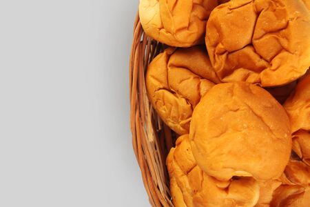 Indian home made hamburger bunsの写真素材