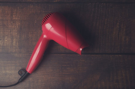 Idian made new Hairdryer. Hairdressing Supplies.の写真素材