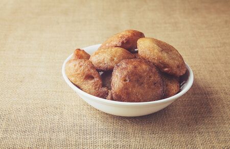 Indian made traditional sweet paniyaramの写真素材