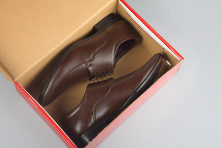 Indian Made Men's Leather Shoes with Box
