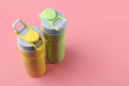 Indian made stainless steel water bottleの写真素材