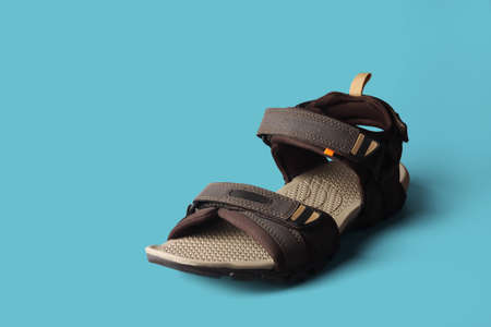 Indian Made Men's sandalsの写真素材