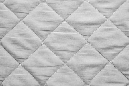 knitted textile quilted checkered texture or backgroundの写真素材