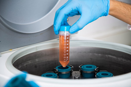 cell culture at the medicine and medical laboratory