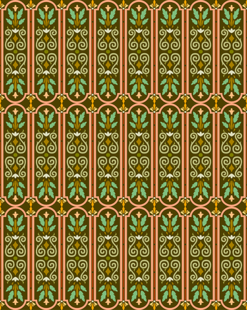 islamic pattern のイラスト素材