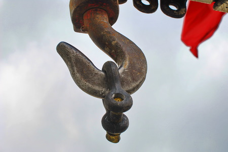 Crane hookの写真素材