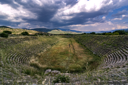 Stadium, afrodisias, ancient cityの写真素材