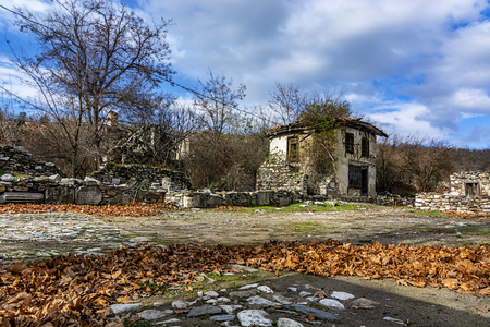 Stratonikeia Ancient City, known as "City of Gladiators", who hosted many civilizations throughout history in Eskihisar Quarterの写真素材