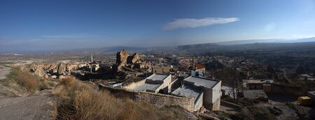 uc hisar Cappadociaの写真素材