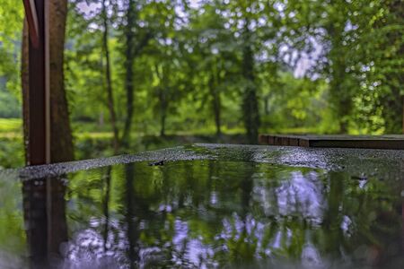 Mine Creek and Waterfall Kocaali Sakarya Turkeyの写真素材