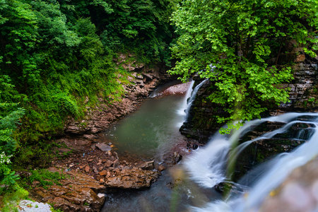 Mine Creek and Waterfall Kocaali Sakarya Turkey