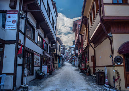 OdunpazarÄ± Houses, located in Odunpazari district, which is the oldest settlement of EskiÅehir, are among the most important works that the city has added to the world cultural heritage.のeditorial素材