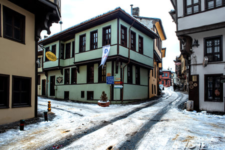 OdunpazarÄ± Houses, located in Odunpazari district, which is the oldest settlement of EskiÅehir, are among the most important works that the city has added to the world cultural heritage.のeditorial素材