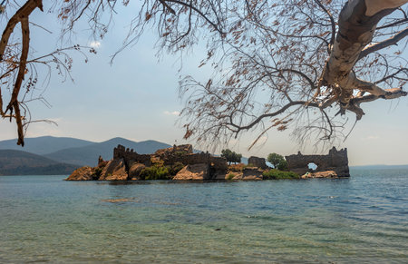 sunset at the heraklia Kapikiri Bafa