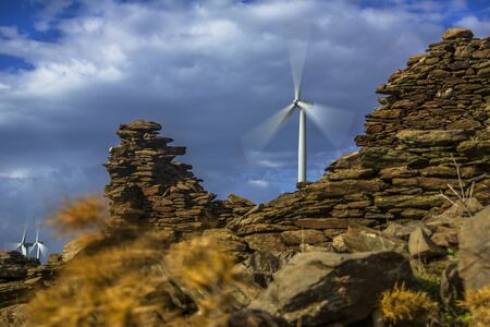 old Balikliova village,Karaburun,izmir,Turkeyの写真素材