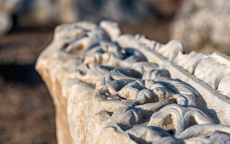 Teos ancient city seferihisar Izmir Turkey