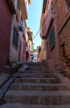 10,01,2021,Izmir,Turkey,Children and people living in the ,back streets of Basmane have a ,different world.,Izmir,Turkey,のeditorial素材