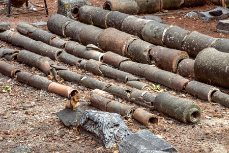 Troy is one of the most famous ancient cities in the world. The 9 layers seen in Troy show a continuous period of more than 3000 years.の写真素材