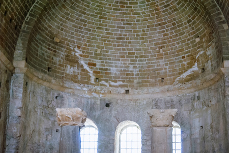 Church of St. Nicholas (Santa Claus) in Demre, interior, Turkey. This is an ancient Byzantine churchのeditorial素材