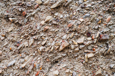 Natural background, mountain, stones, rock, texture, texture, soilの写真素材