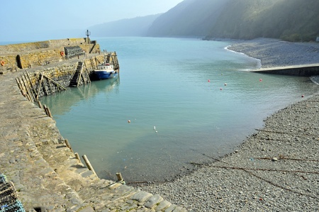 North Devon coastal sceneの写真素材