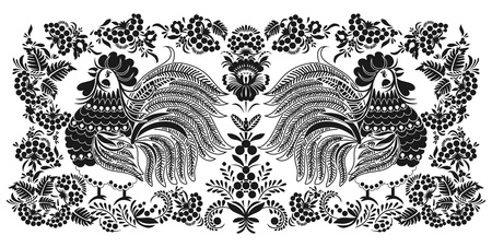 Ð¡ocks in clusters of berriesのイラスト素材