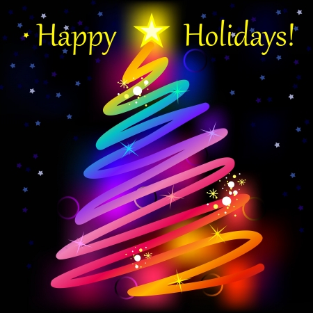 Abstract christmas backgroundのイラスト素材