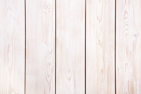 Wooden plank background painted with white paint. Vintage and retro texture.の写真素材