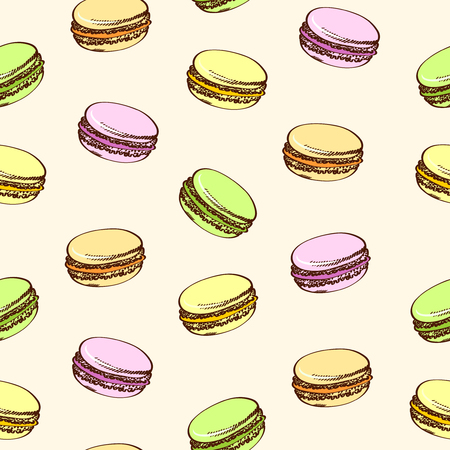 Pastry traditional sweet biscuit in Cartoon style.のイラスト素材