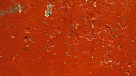Brown background, paint on an old wooden surface.