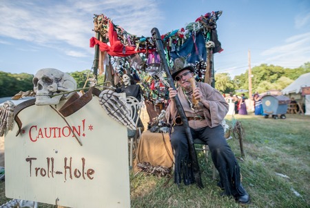 troll Hole on fantasy festivalのeditorial素材