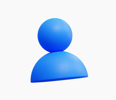 3D realistic Person or People vector illustration