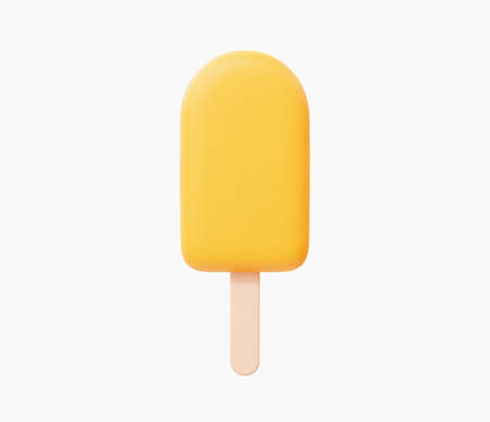 3d Realistic Ice cream Icon vector illustration.のイラスト素材