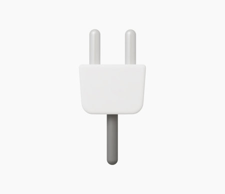 3d Realistic Electric plug vector illustrationのイラスト素材