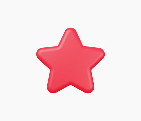 3d Realistic Star icon vector illustration
のイラスト素材