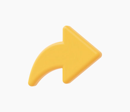 3d Realistic Arrow icon vector illustrationのイラスト素材