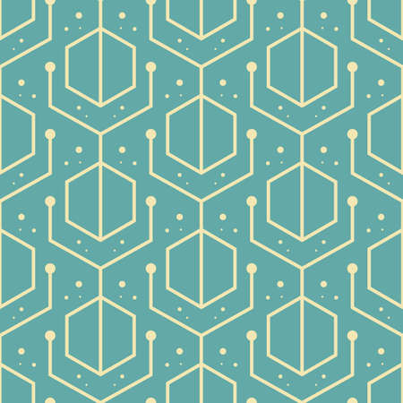 Vector Design of Geometry Patterns with Soft Color. Perfect for Wallpaper, Fabric, Wrapping, etc.のイラスト素材