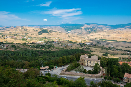 convento di sant'Agostino in Troina, Sicilyの写真素材