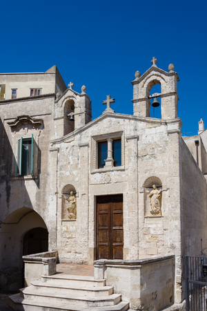 St. Biagio Church. Sassi of Matera. Basilicataの写真素材