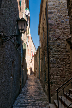 For the alleys of Chiusdino,italyの写真素材