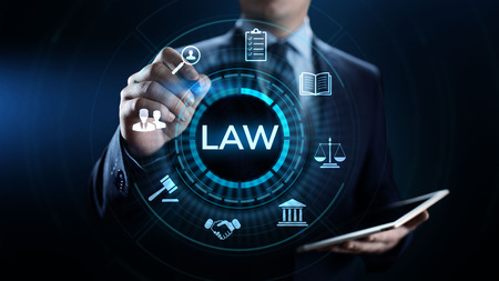 Attorney at law legal business advice lawyer. Labor compliance.の写真素材