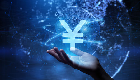 Yen Currency Exchange Forex Business Banking Business Finance Concept.