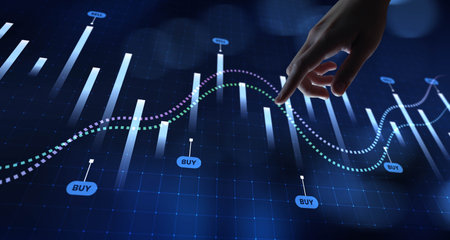 Interactive Stock Market Analysis with Predictive Graphs and User Input.