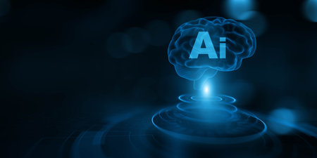 AI Brain Visualization and Machine Learning for Digital Transformation, Business and Technology...