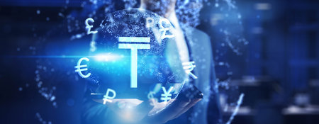 Kazakhstan Tenge Global Currency Exchange and Finance Technology.