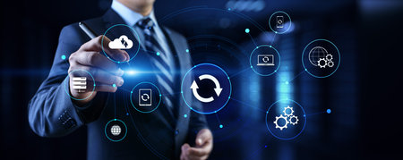 Update Software Upgrade Application new version on virtual screen.